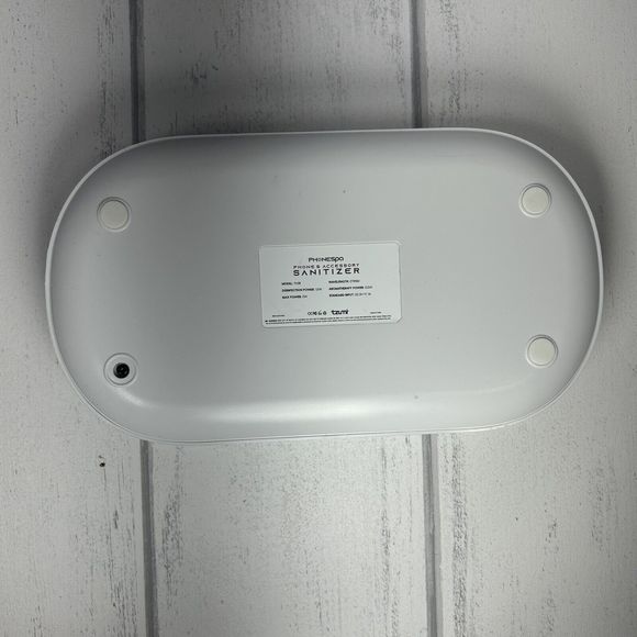 Phone Spa Phone & Accessory Sanitizer UV-C Light Disinfect Aromatherapy White - Picture 7 of 9